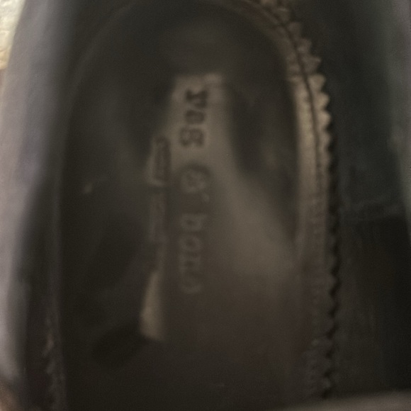 Rag and Bone blue suede heels - Picture 2 of 4